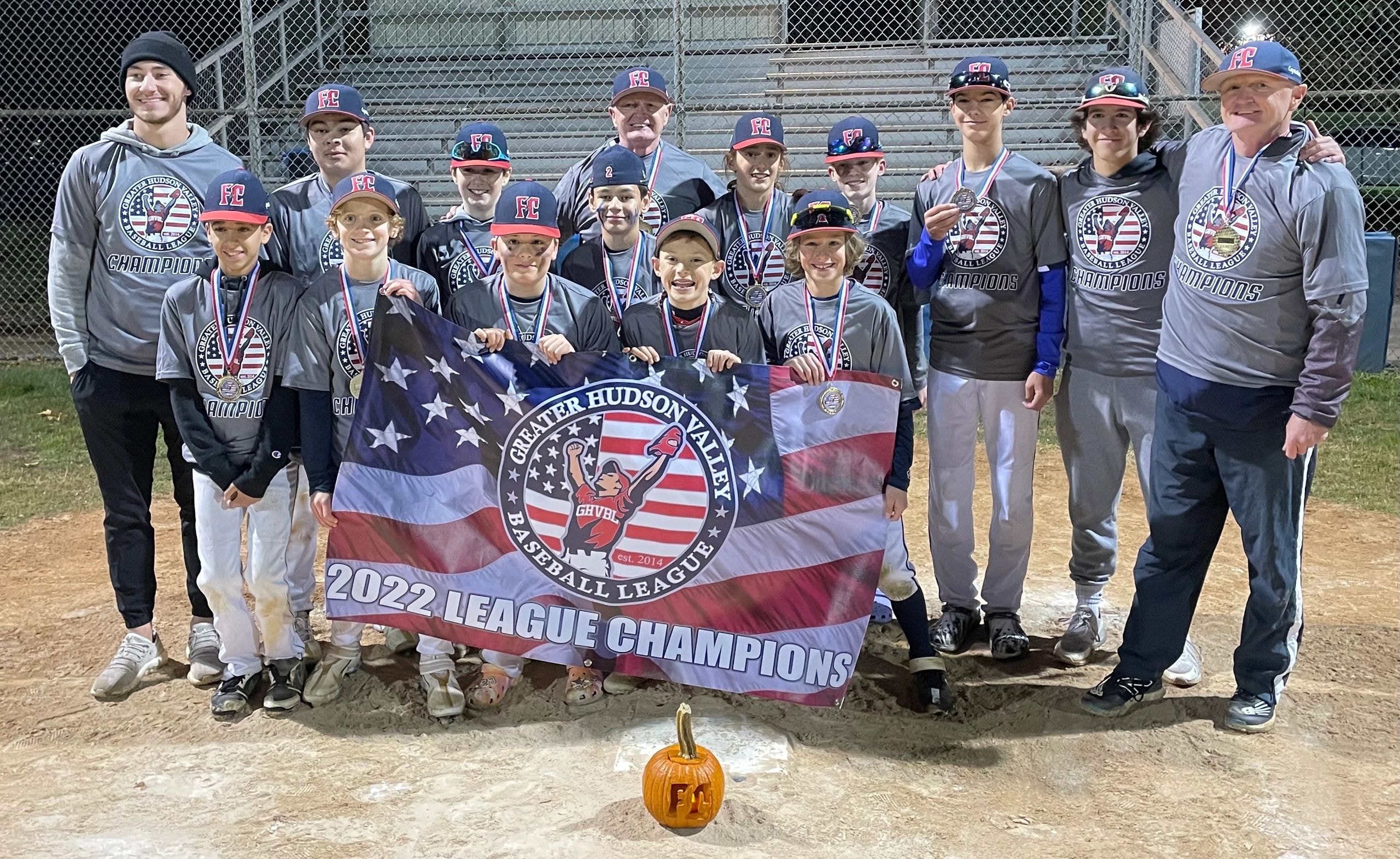FC Captains 13u Wins D2 GHVBL Fall 2022 Championship team photo